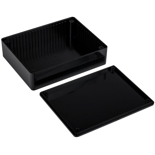 Main product image for Hammond 1591GSBK ABS Project Box Black 320-712